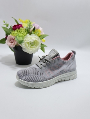 Buty sportowe damskie na płaskim (36-41) XG0-03 GREY