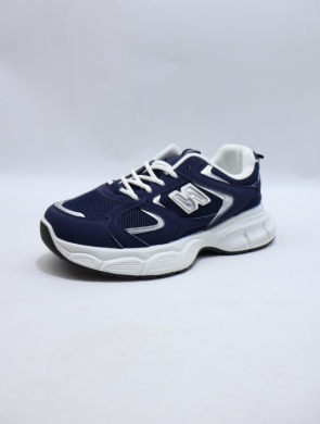 Buty sportowe damskie na płaskim (36-41) 23016 NAVY