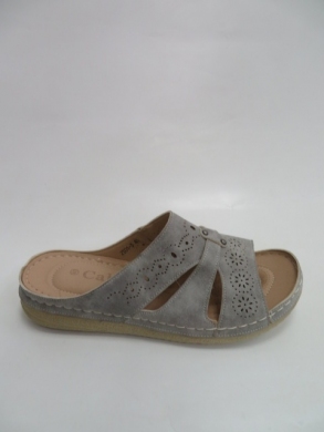 Klapki damskie na płaskim (36-41) 2T01-3 GREY