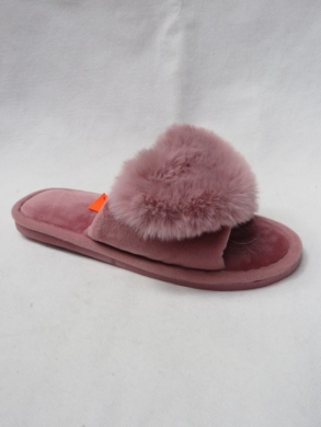 Kapcie damskie ocieplane (36-41) G12 DPINK