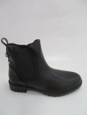 Botki damskie jesienne na płaskim (36-41) XLT-0650-09A BLACK