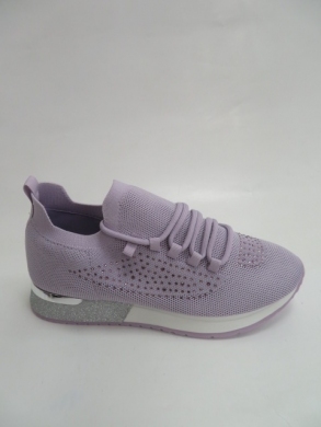 Buty sportowe damskie na płaskim (36-41) AB118 PURPLE