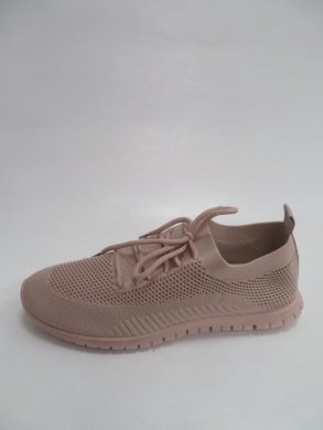 Buty sportowe damskie na płaskim (36-41) R153 PINK