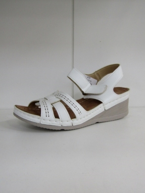 Sandały damskie na koturnie (36-41) VR207 WHITE