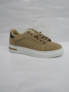 Buty sportowe damskie na płaskim (36-41) AB872 KHAKI