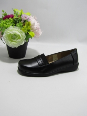 Półbuty damskie na płaskim (36-42) FL-7 BLACK