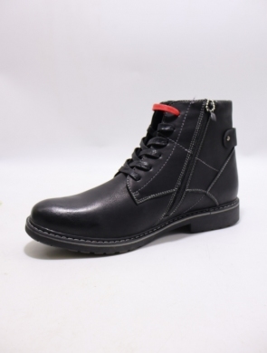 Botki męskie ocieplane (41-46) 9-2301 BLACK
