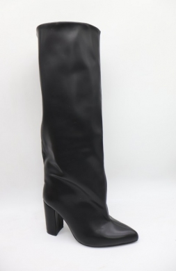 Kozaki damskie na obcasie (36-41) LA3165 BLACK