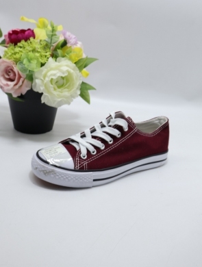 Trampki damskie na płaskim (36-41) XWQ801 WINE