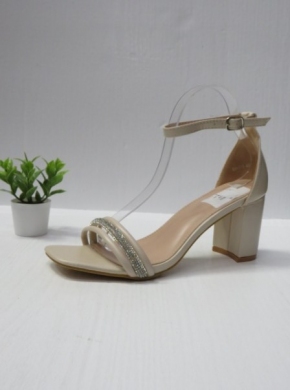 Sandały damskie na obcasie (36-41) H8-310 BEIGE