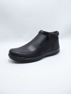 Botki męskie ocieplane (41-46) 1361-1 BLACK