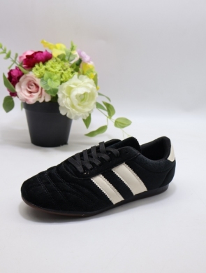 Buty sportowe damskie na płaskim (36-41) 25021 BLACK
