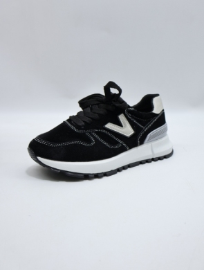 Buty sportowe damskie na płaskim (36-41) XHBD-30 BLACK