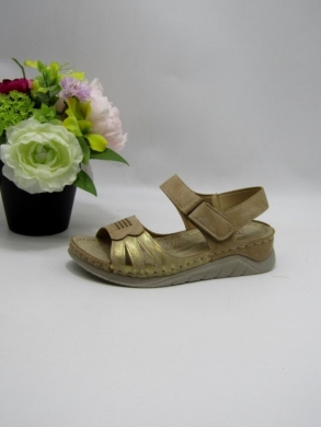 Sandały damskie na płaskim (36-42) 21011-10 YELLOW