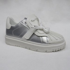 Sneakersy damskie niskie (36-41) 2049 SILVER
