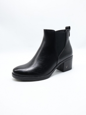 Botki damskie ocieplane na obcasie (36-41) YCC-68 BLACK