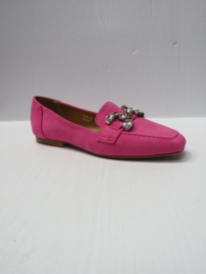 Mokasyny damskie na płaskim (36-41) 1712 FUSHIA