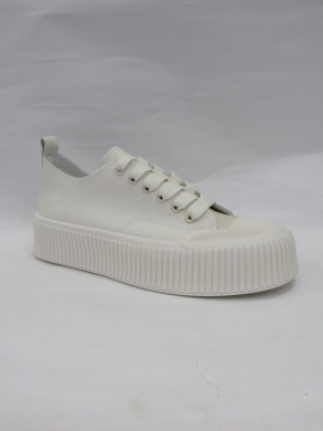 Trampki damskie na koturnie (36-41) F200 BEIGE