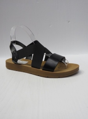 Sandały damskie na płaskim (36-41) WH520 BLACK