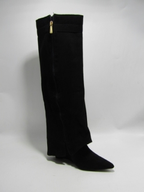 Kozaki damskie na obcasie (36-41) XK-900 BLACK