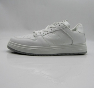 Buty sportowe damskie na płaskim (36-41) LW5529 WHITE