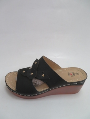 Klapki damskie na koturnie (36-41) HC2011 BLACK