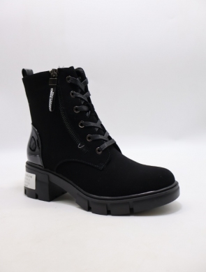 Botki damskie ocieplane na obcasie (36-41) SA3016-12