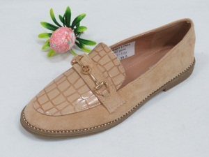 Mokasyny damskie na płaskim (36-41) N842 PINK