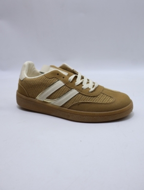 Buty sportowe damskie na płaskim (36-41) L525 CAMEL