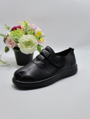 Półbuty damskie na płaskim (39-43) DJF-705 BLACK
