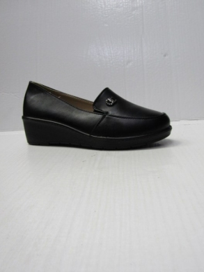 Mokasyny damskie na koturnie (37-42) 737 BLACK