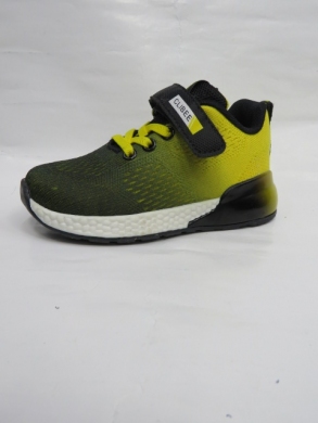 Buty sportowe chłopięce (26-31) E155 BLACK/YELLOW