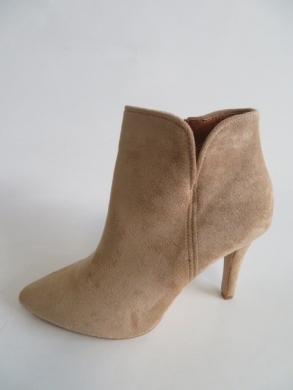 Botki damskie Jesienne na szpilce (35-40) A8503-63 KHAKI