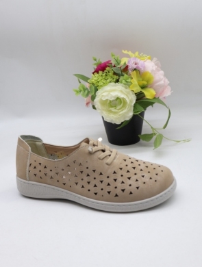 Półbuty damskie na płaskim (36-41) 6264 KHAKI