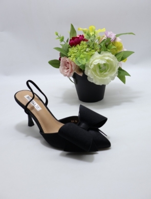 Klapki damskie na szpilce (36-41) G30 BLACK