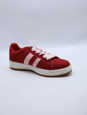 Buty sportowe damskie na płaskim (36-41) 24037 RED