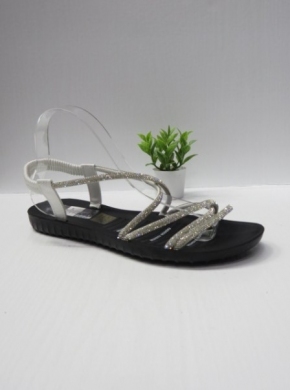 Sandały damskie na płaskim (36-41) C205 WHITE