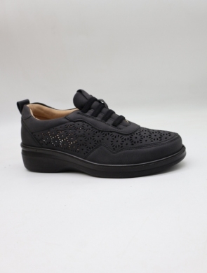 Buty sportowe damskie na płaskim (36-41) M83 BLACK