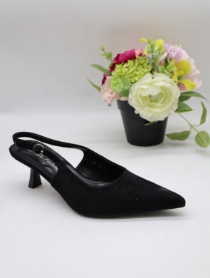 Sandały damskie na obcasie (36-41) B-733 BLACK
