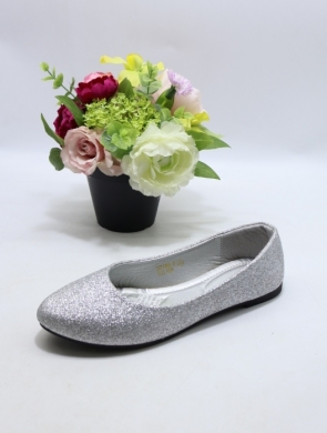 Baleriny damskie (36-41) FDB-198 SILVER