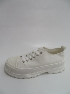 Trampki damskie na koturnie (36-41) AB870 WHITE