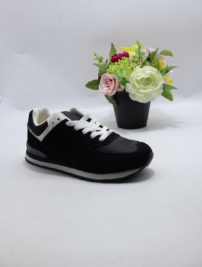 Buty sportowe damskie na płaskim (36-41) AD651 BLACK