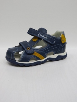 Sandały chłopięce (26-31) AB239 BLUE/YELLOW