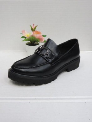 Mokasyny damskie na płaskim (36-41) C39115 BLACK