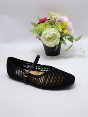 Baleriny damskie (36-41) 6736 BLACK
