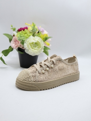 Buty sportowe damskie na płaskim (36-41) SG-225 KHAKI