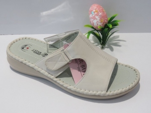 Klapki damskie na koturnie (36-41) SL2201-37 BEIGE