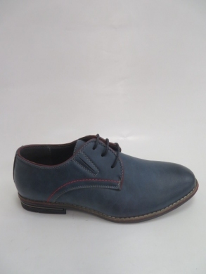 Półbuty Młodzieżowe (36-41) LXC420 NAVY/RED