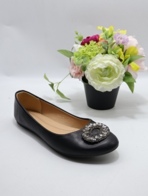 Baleriny damskie (36-42) 6215 BLACK