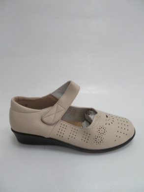 Półbuty damskie na płaskim (36-41) T1-2 BEIGE